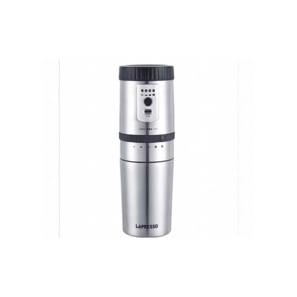 LePresso portable coffee maker with burr grinder Qatar
