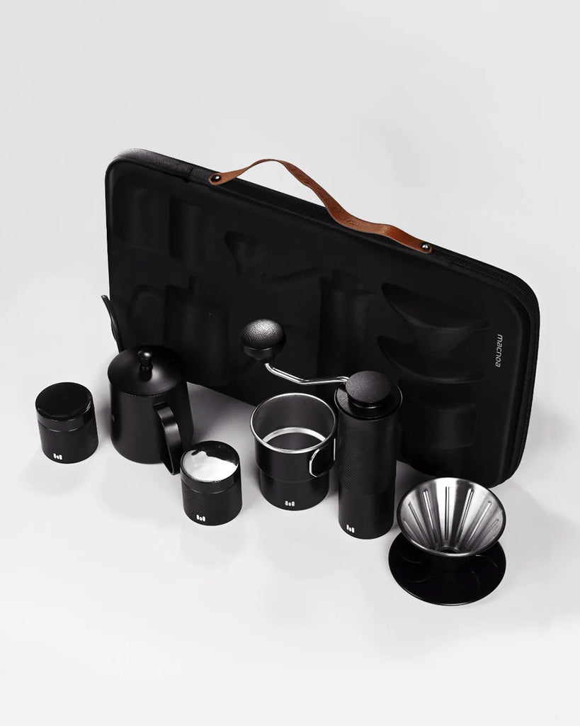 MACNOA MacRoam BrewBag portable coffee travel kit Qatar MB-25MRBB-BK black