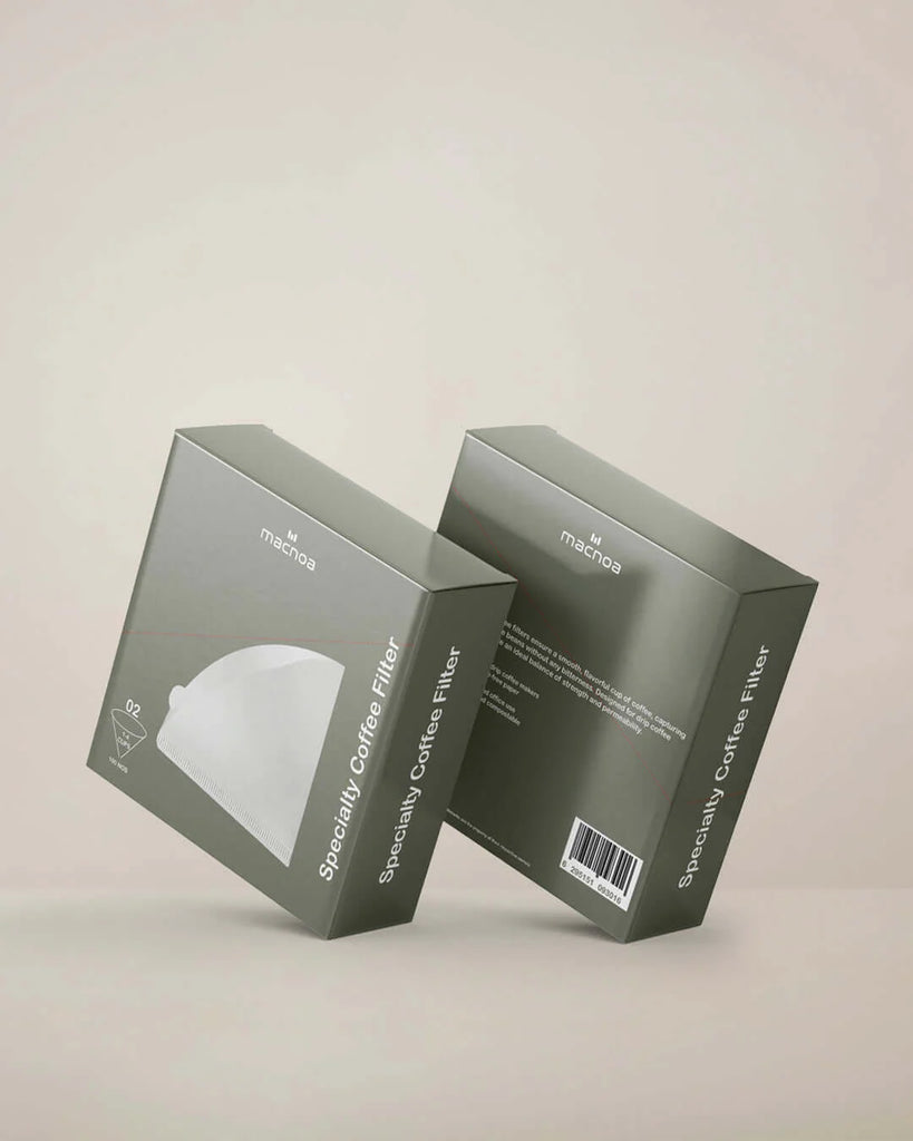 MACNOA Size 2 coffee filter paper Qatar 100-piece pack