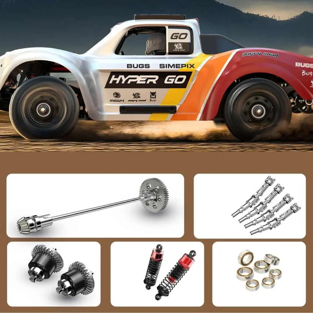 MJX Hyper GO 14211 RC Truck Qatar 4WD side view