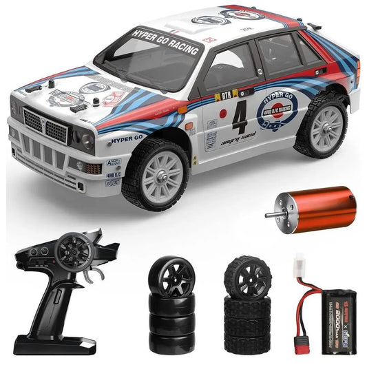 MJX Hyper GO 14302 Lancia Delta RC Car Qatar 4WD side view
