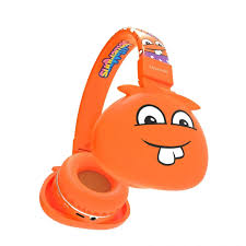 Moxedo Junior Dilla Wireless On-Ear Headphones for Kids - Orange MX-WH011