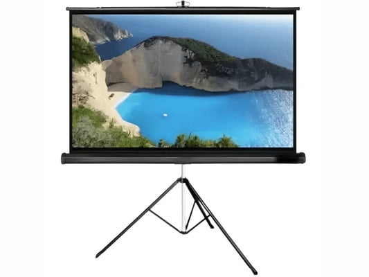 Moxedo portable projector screen Qatar with tripod