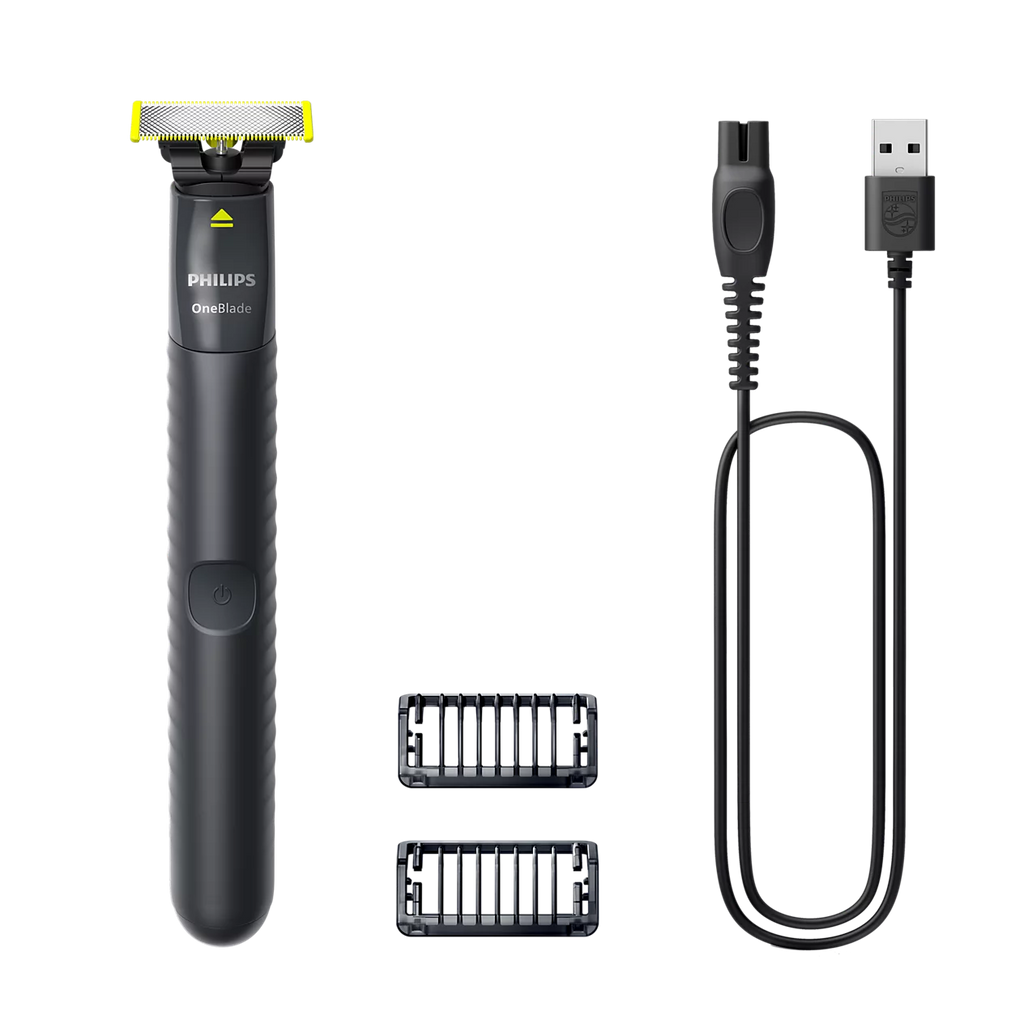 Philips OneBlade QP1424/10 face trimmer Qatar black