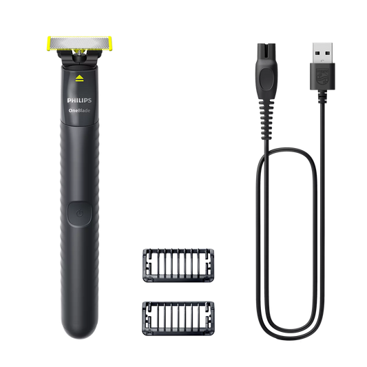 Philips OneBlade QP1424/10 face trimmer Qatar black