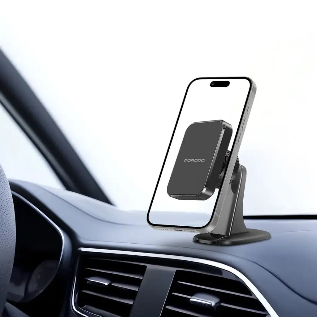 Porodo phone holder Qatar strong magnetic dashboard mount
