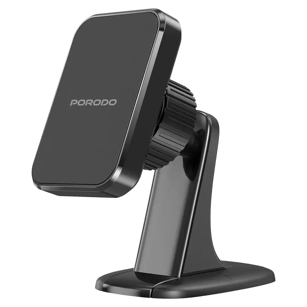 Buy magnetic phone holder Qatar Porodo dual mount design