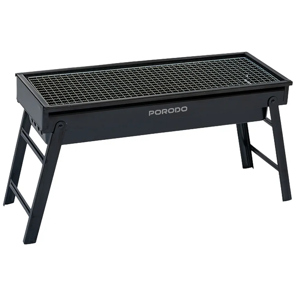 Porodo Folding Large BBQ Grill Qatar made from steel for outdoor cooking
