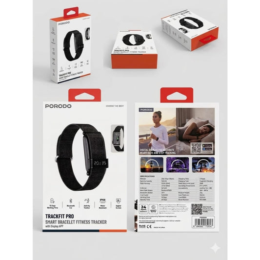 Porodo TrackFit Pro PDS18 fitness tracker Qatar