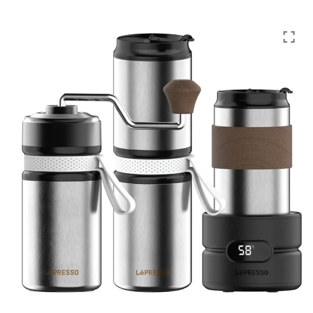 LePresso Grindo Quattro portable coffee maker Qatar