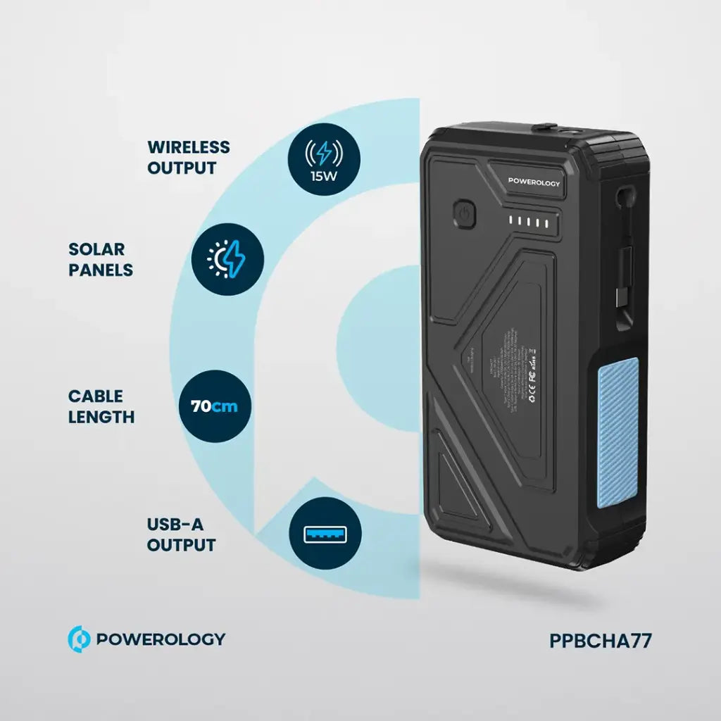 27000mAh power bank Qatar wireless charging demo