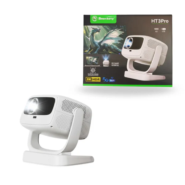 Smart Barry HT3 Pro Projector package