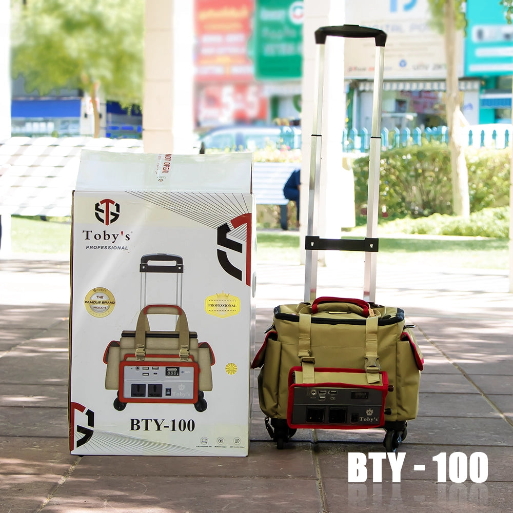 80000mah power station Qatar Toby’s portable battery side angle