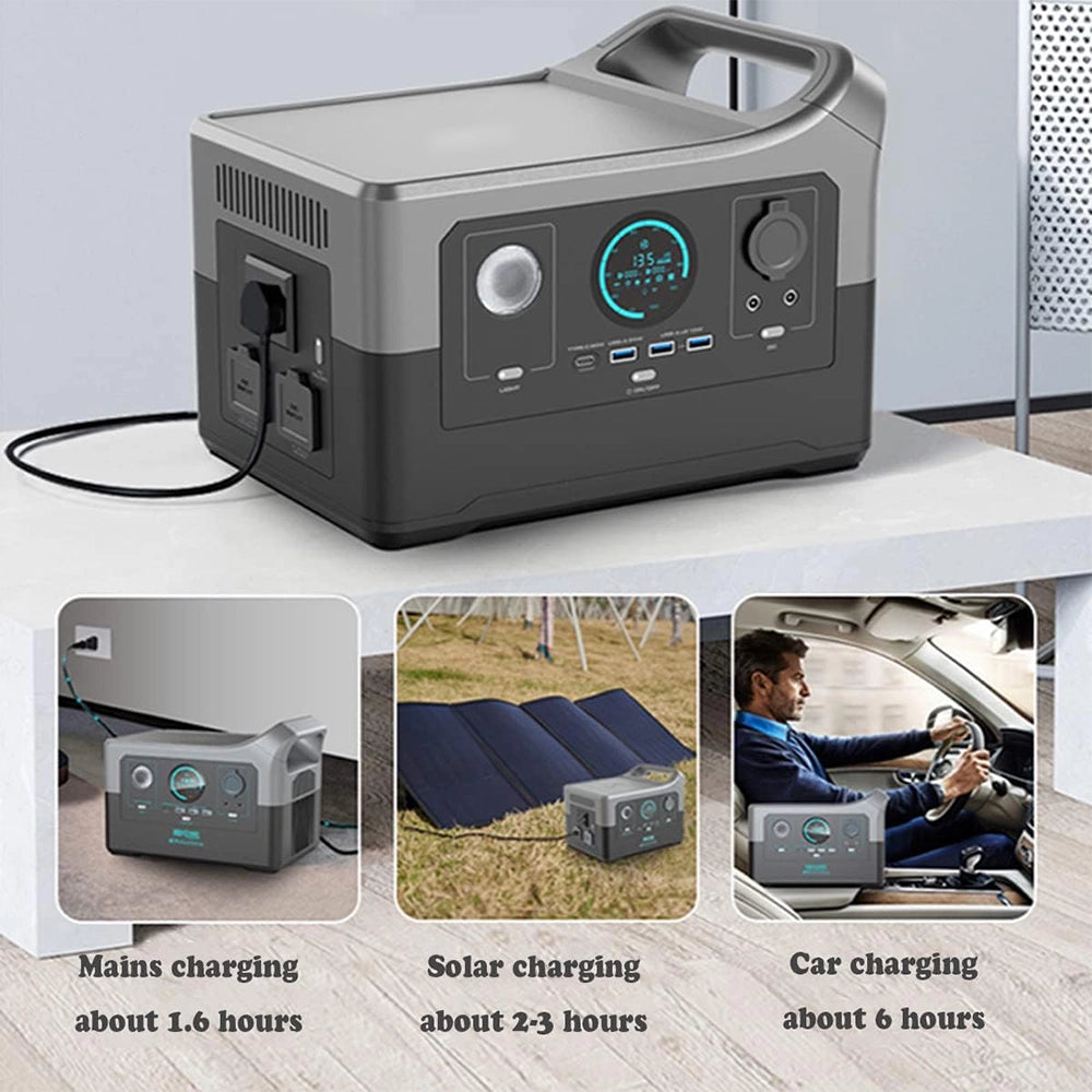 home backup power station Qatar Toby’s portable power station black design