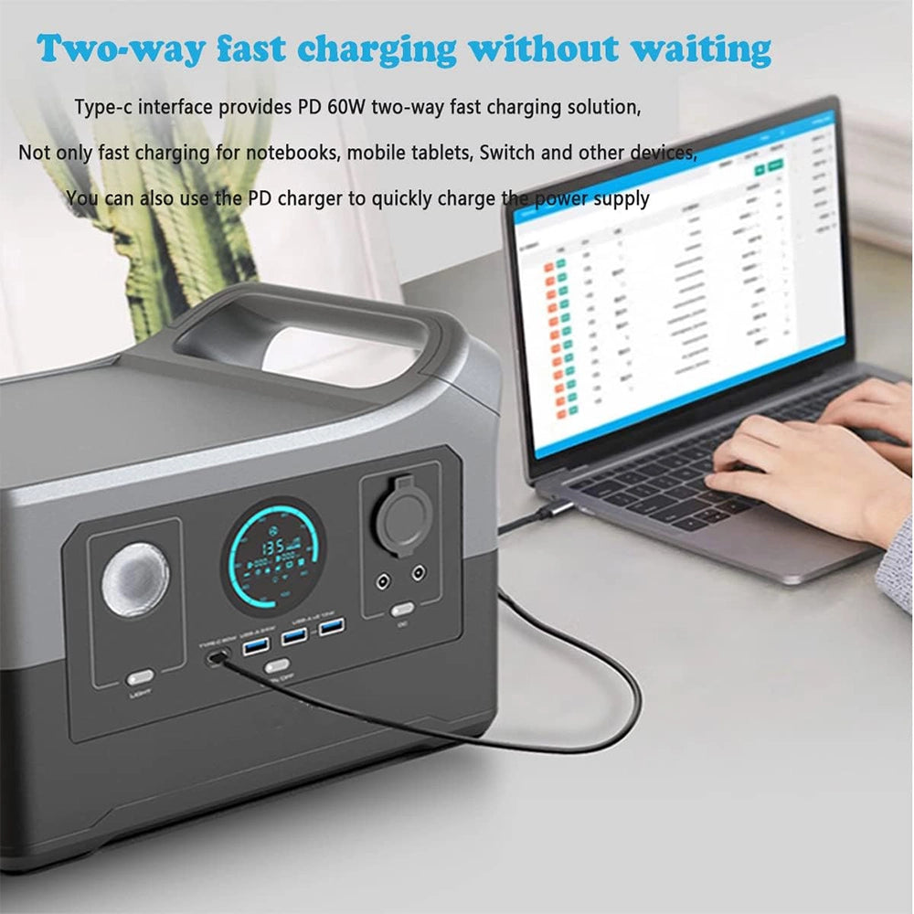 camping power station Qatar Toby’s TBS-136A charging multiple devices