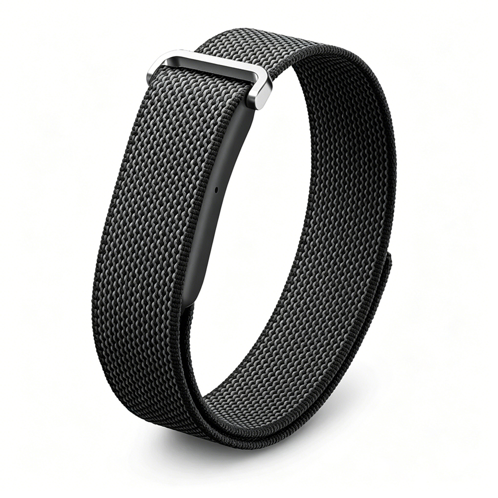 VALDUS Air Band Qatar Black screenless fitness tracker
