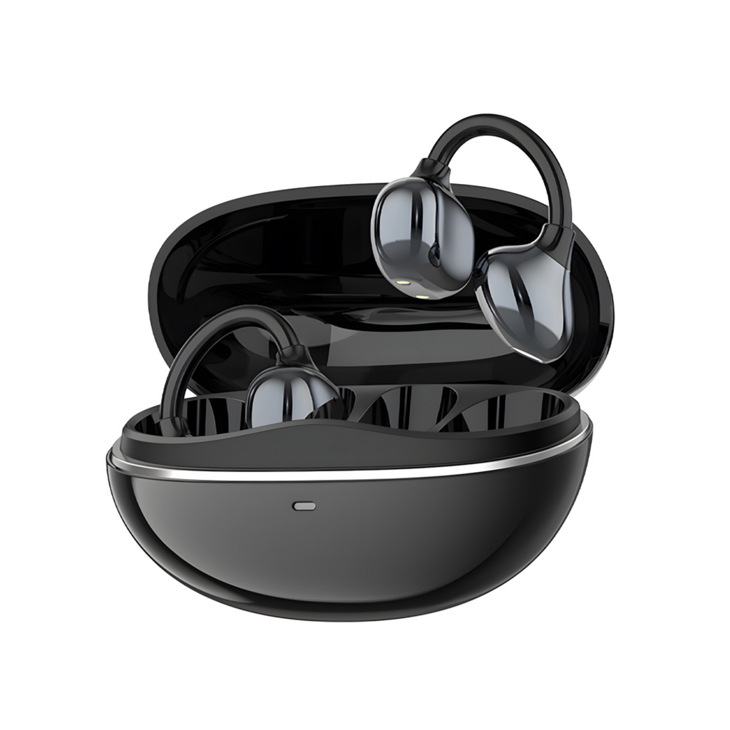 XUNDD W015 clip-on wireless earphones Qatar black and white