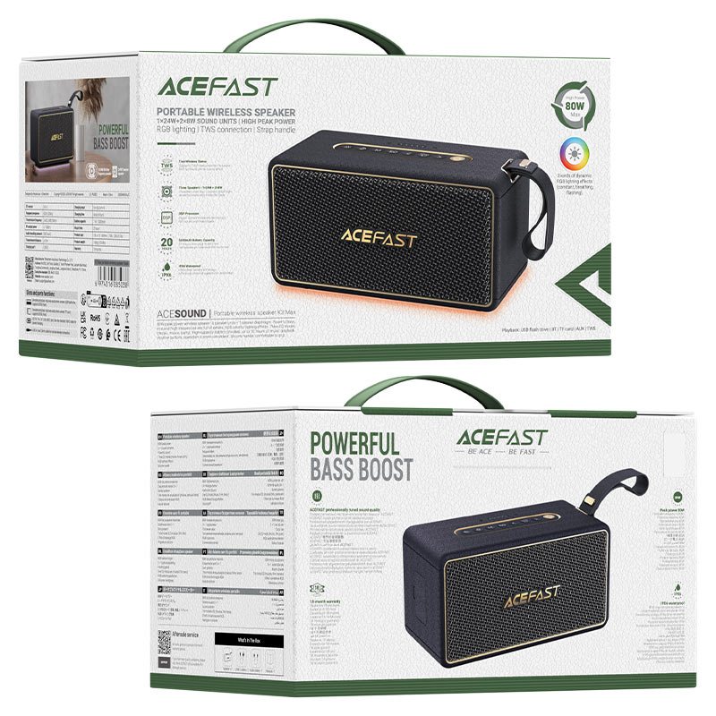Portable Bluetooth speaker Acefast K3 Max outdoor use