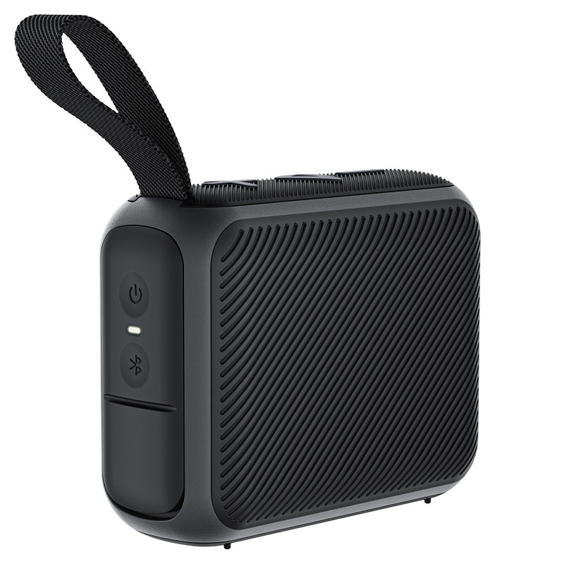 Acefast K4 Go wireless speaker side view with buttons