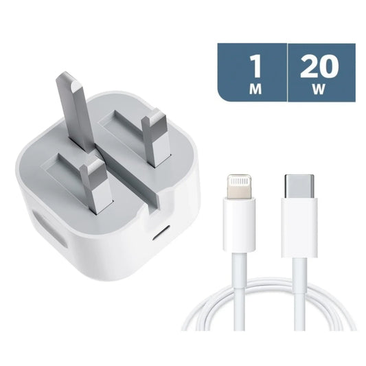 iPhone fast charger Qatar with 1M cable