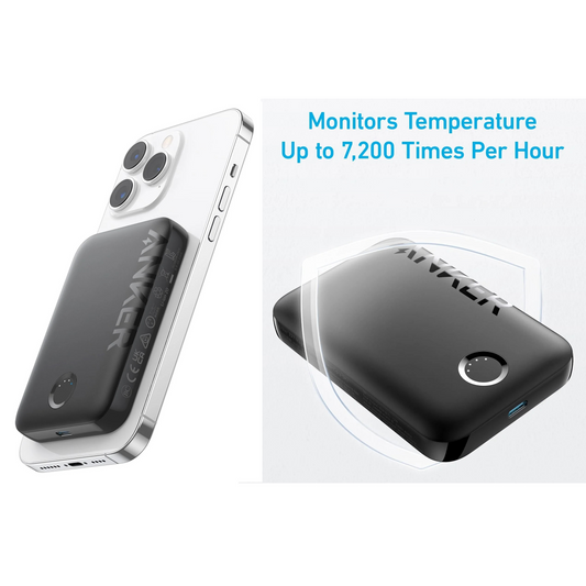 buy magnetic power bank Qatar Anker 321 MagGo front view