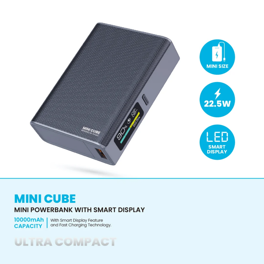 buy mini power bank Qatar 10000mAh smart display