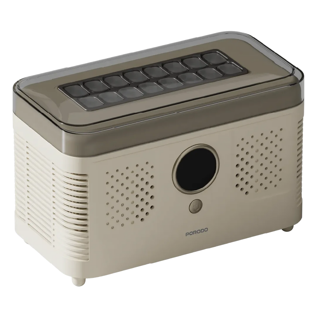 buy portable ice cube maker Qatar Porodo FrostIQ front view